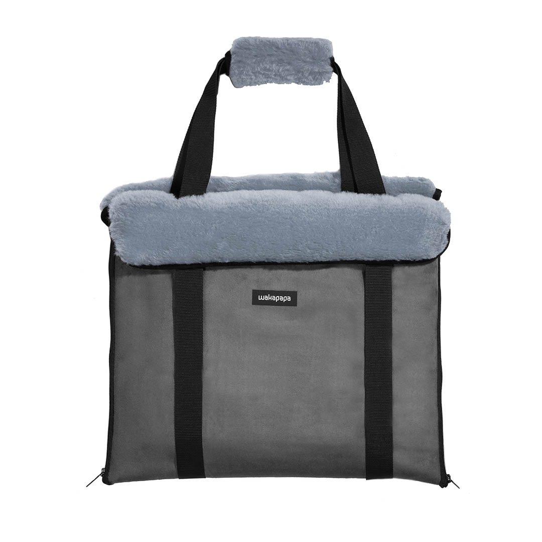 Merino Wickeltasche "Grigio"