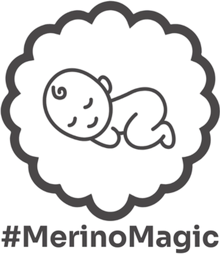 Merino magic mit Text
