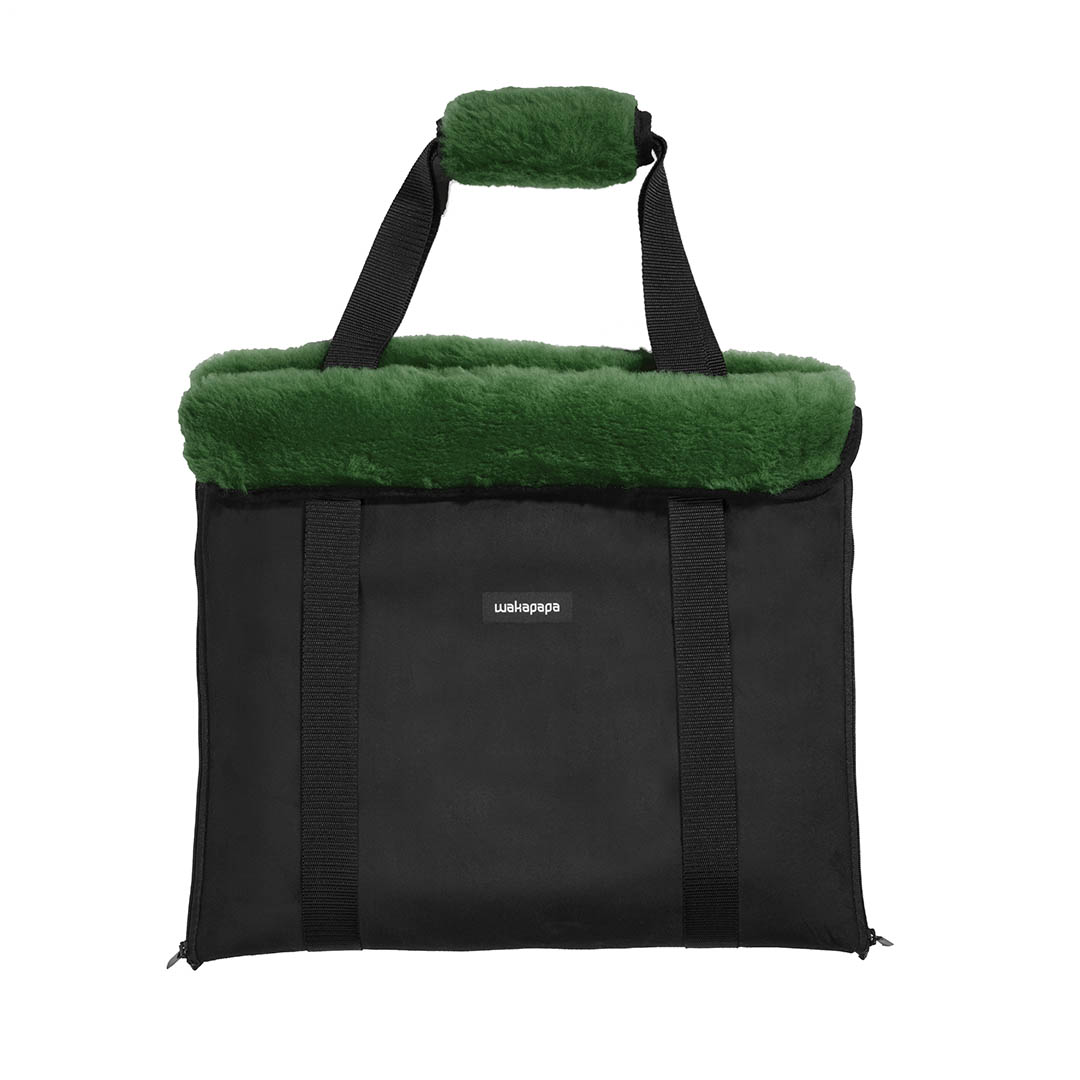 Merino Wickeltasche "Nero"