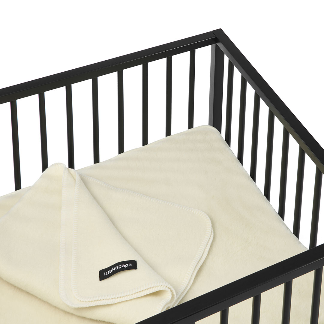 Merino Wollfleece Decke "Naturale"