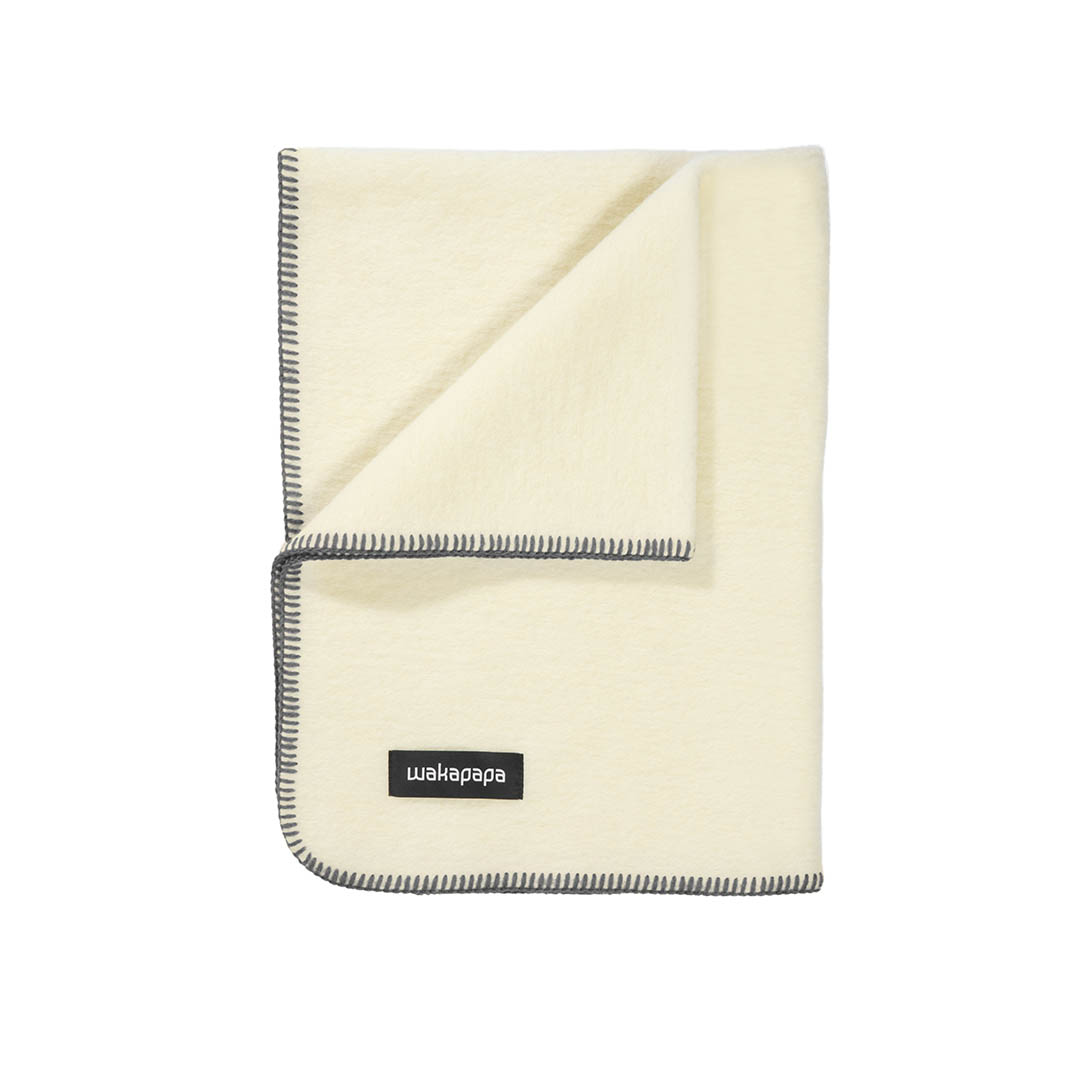 Merino Wollfleece Decke "Naturale"