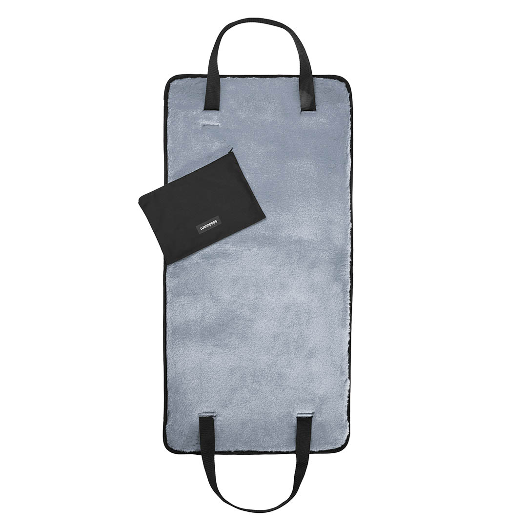 Merino Wickeltasche "Grigio"