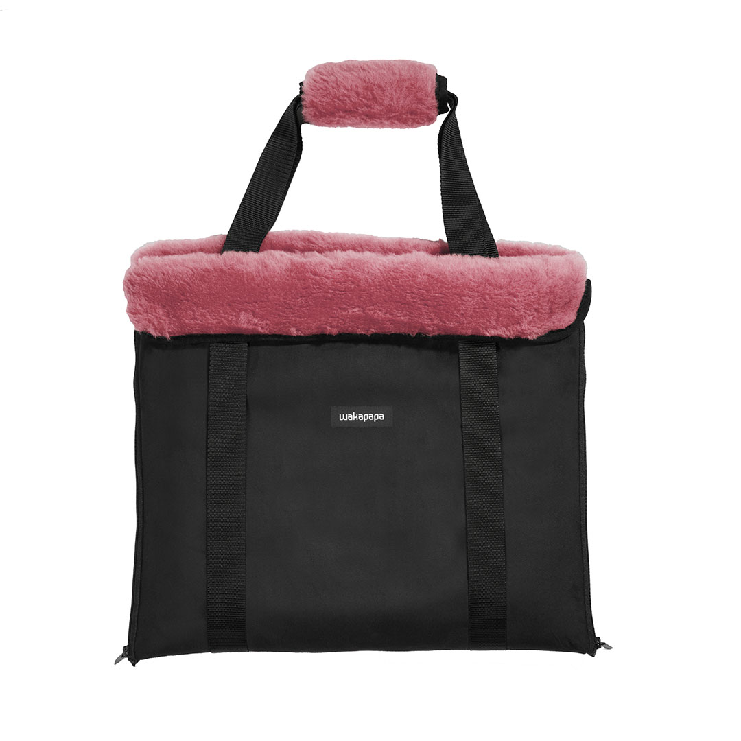 Merino Wickeltasche "Nero"