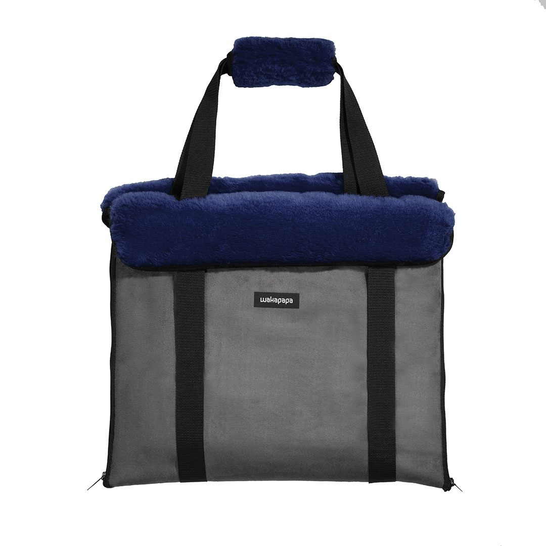 Merino Wickeltasche "Grigio"