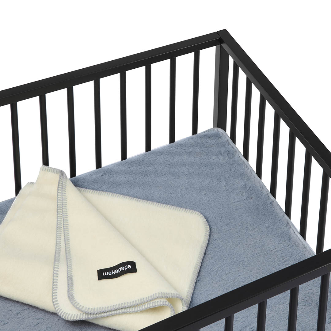 Merino Wollfleece Decke "Naturale"