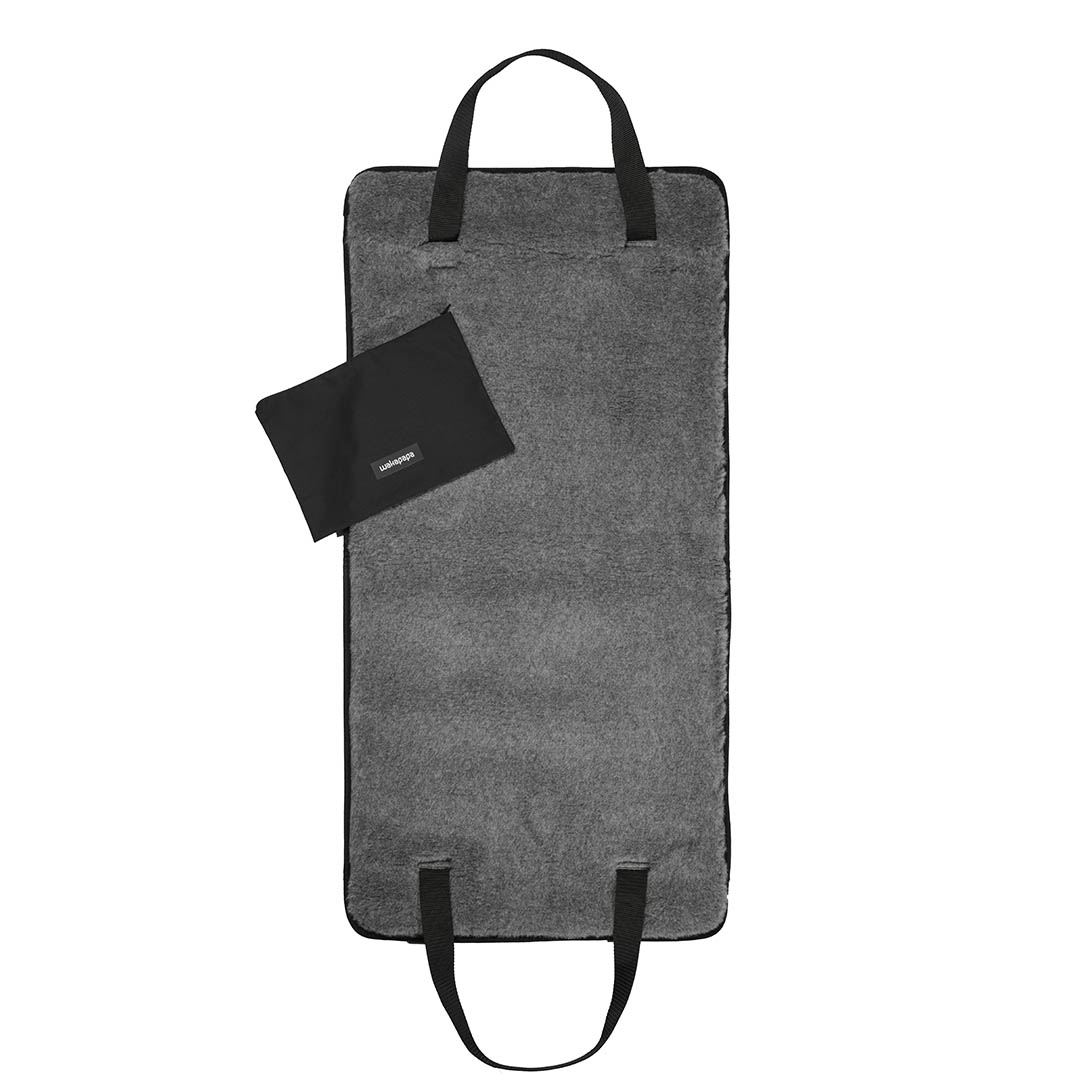 Merino Wickeltasche "Nero"