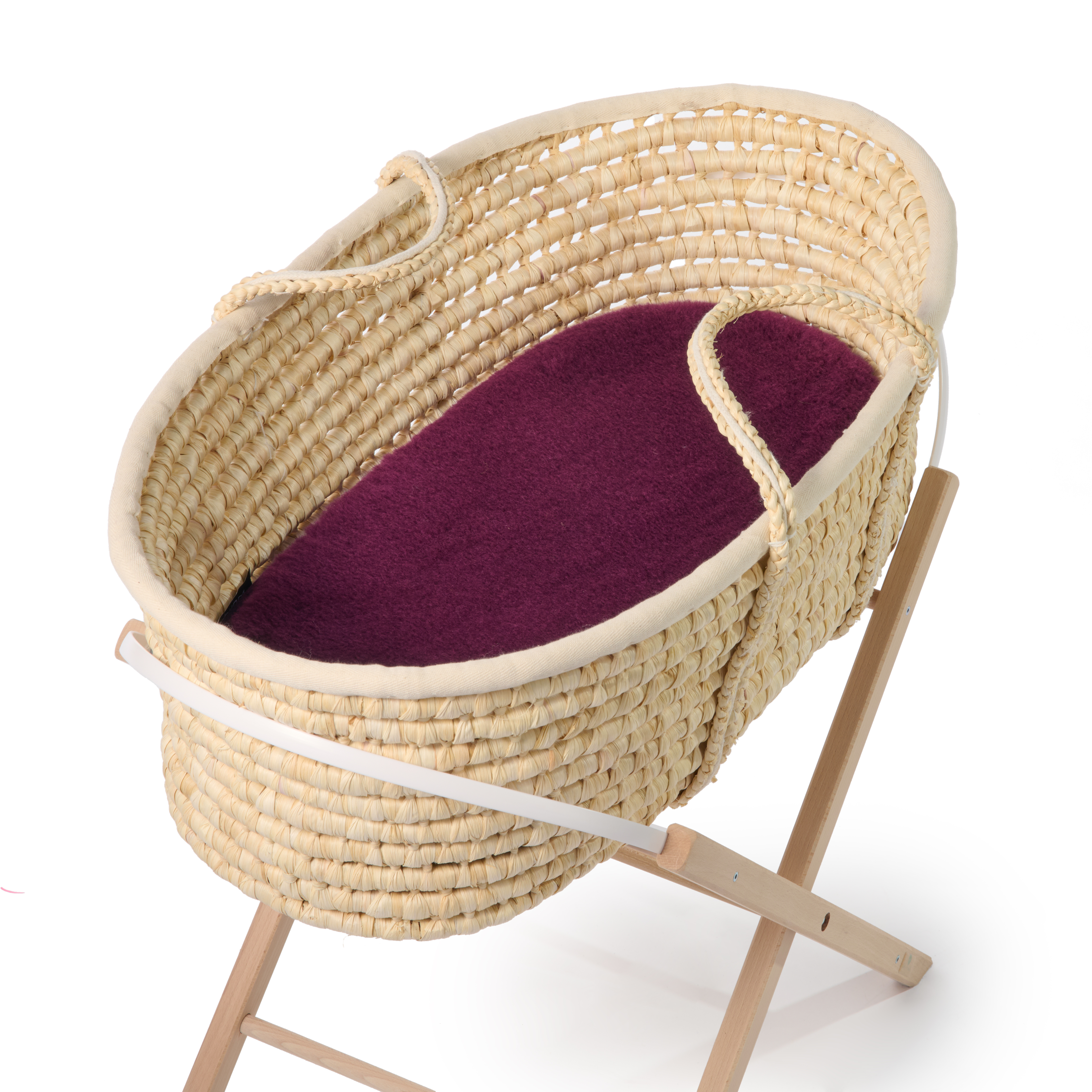 Merinoeinlage für Babykörbchen