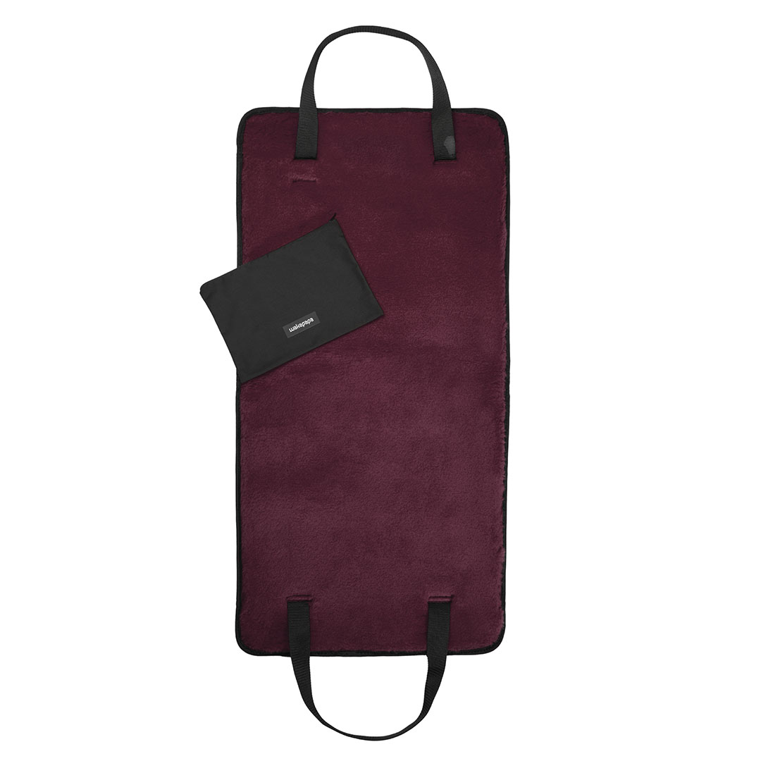 Merino Wickeltasche "Nero"