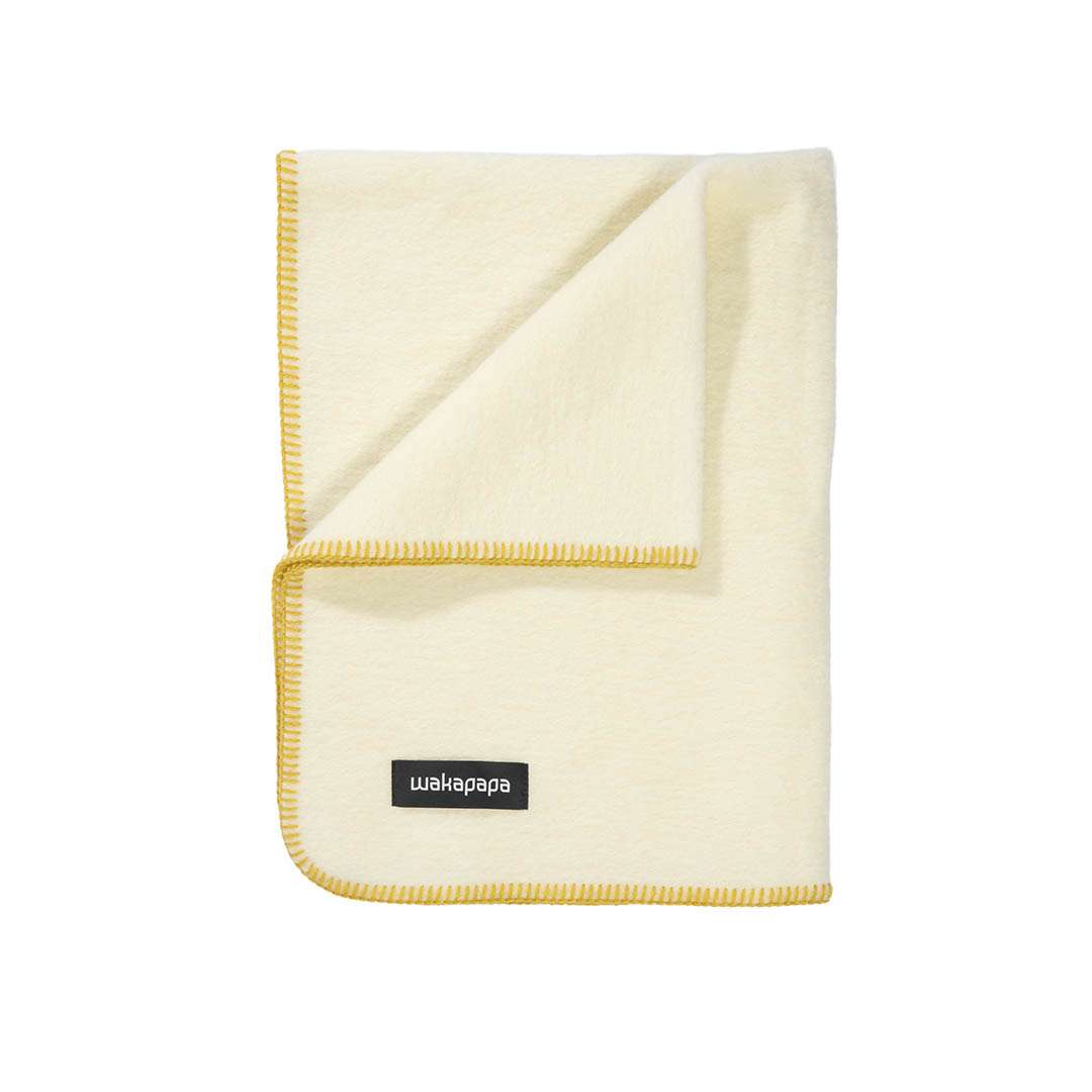 Merino Wollfleece Decke "Naturale"