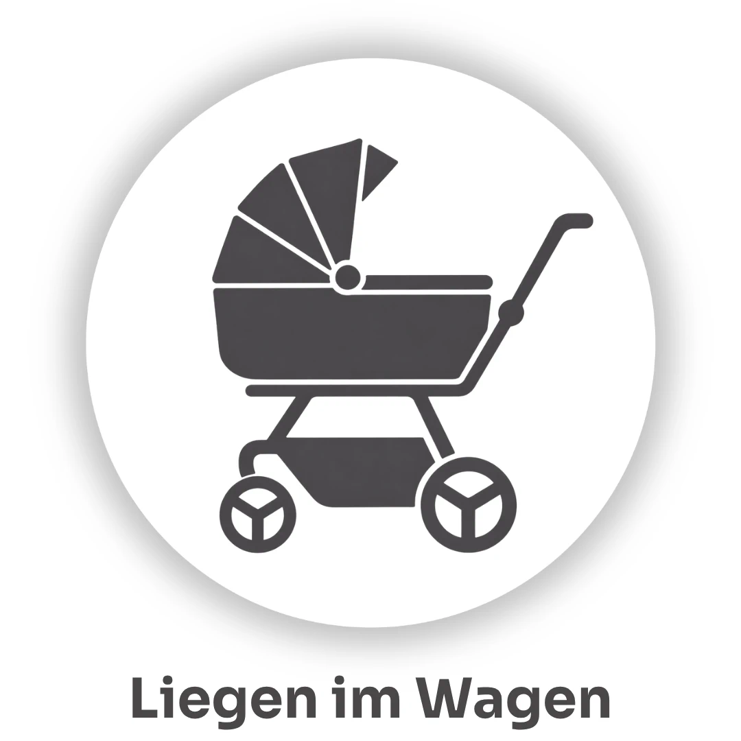 Liegen im Wagen