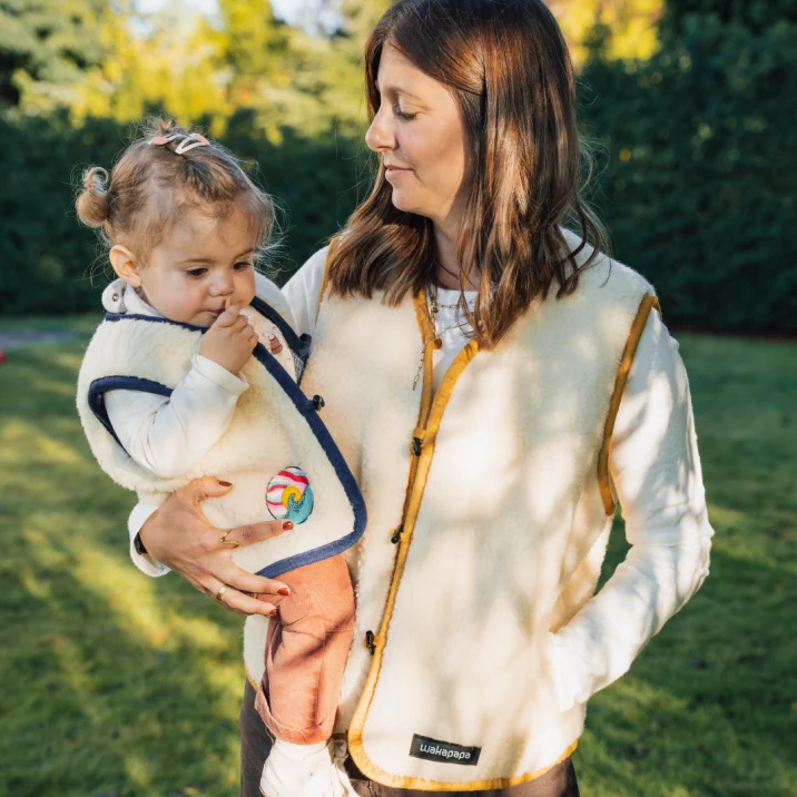 Wollwesten für Eltern