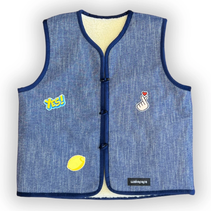 Merinoweste "Denim" Unisex