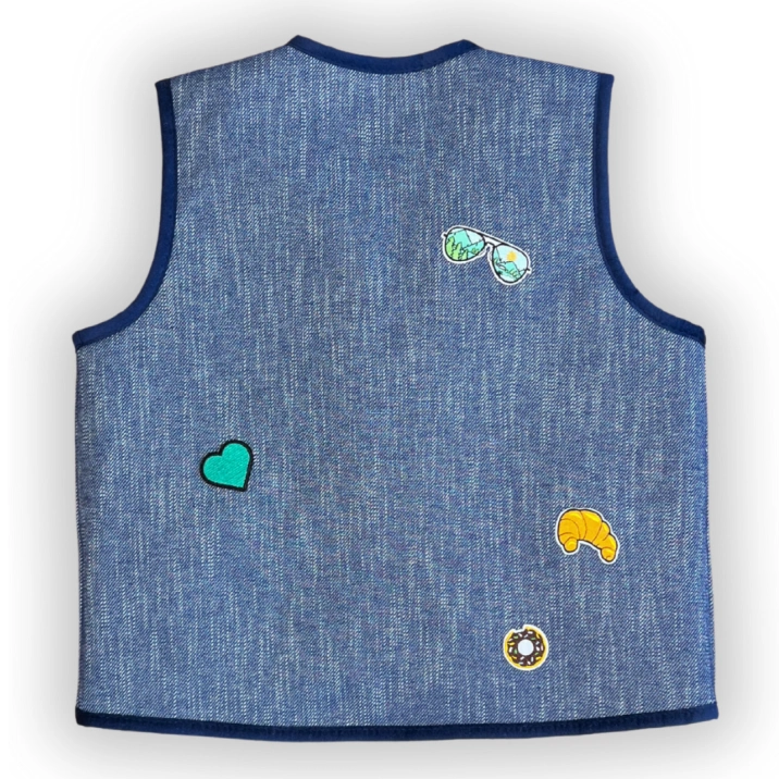 Merinoweste "Denim" Unisex