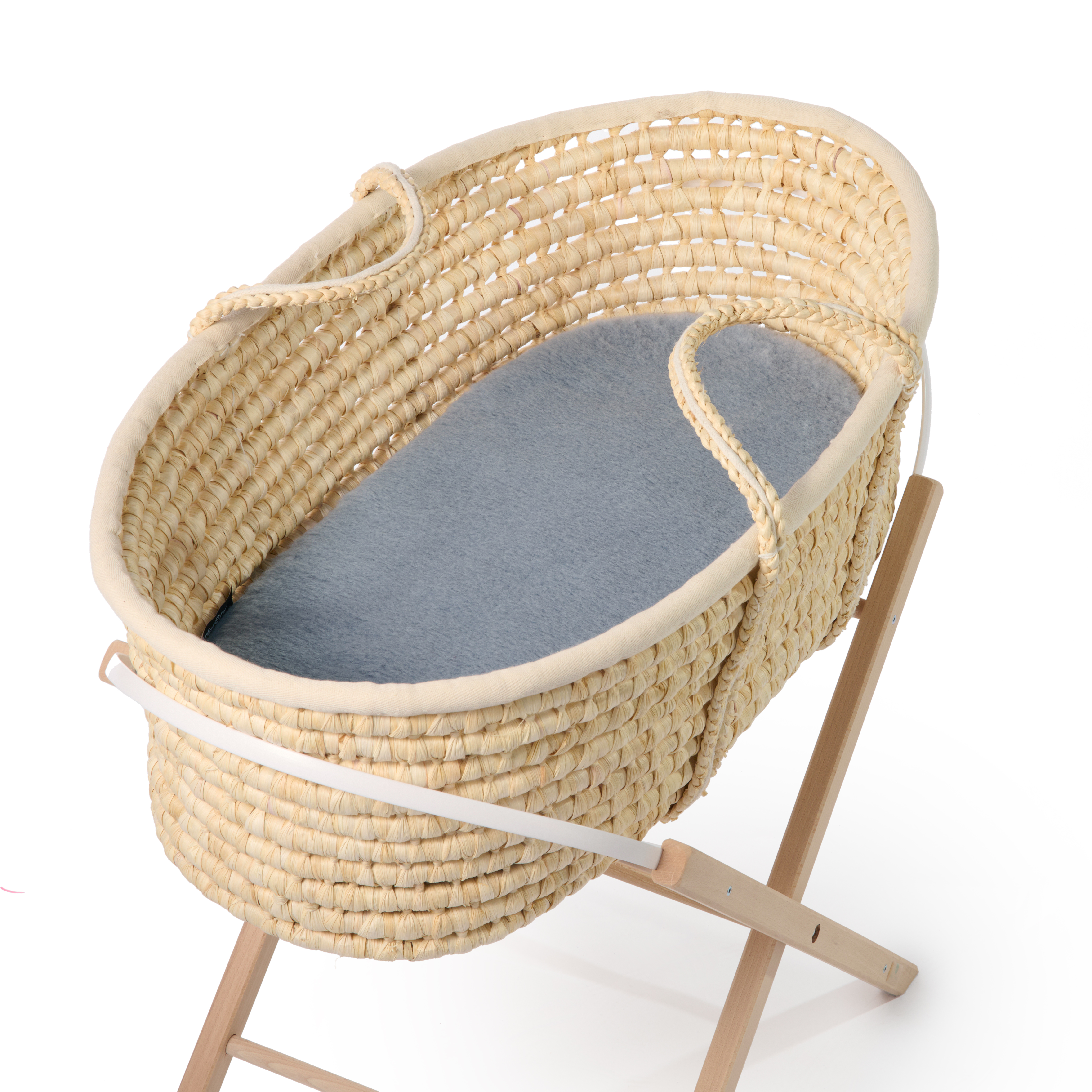 Merinoeinlage für Babykörbchen