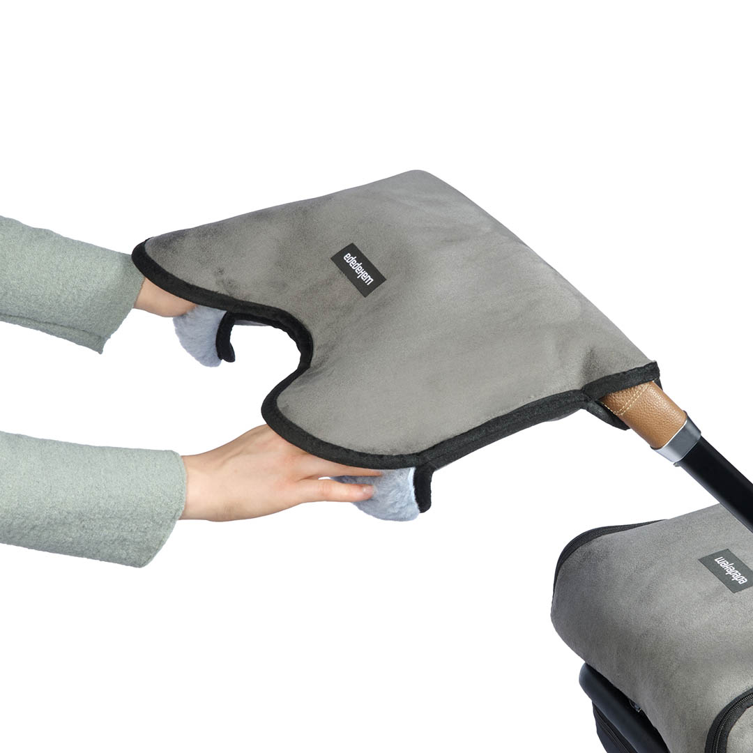 Merino Handwärmer "Grigio"