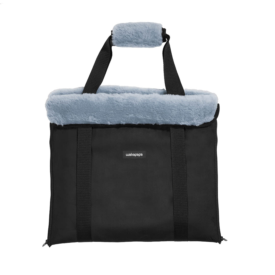 Merino Wickeltasche "Nero"