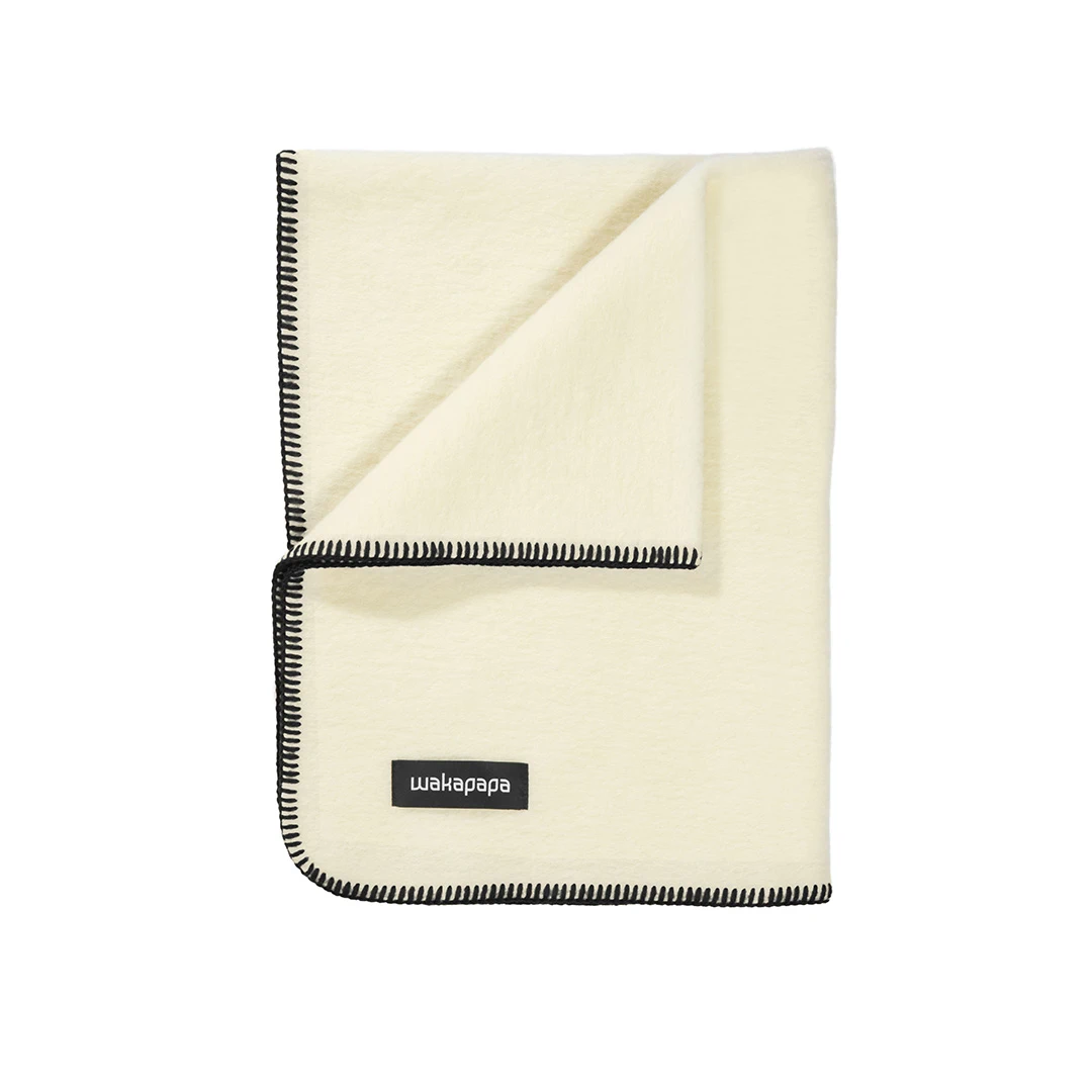 Merino Wollfleece Decke "Naturale"