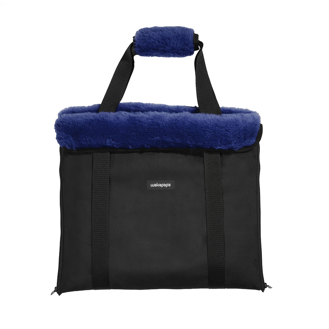Merino Wickeltasche "Nero"