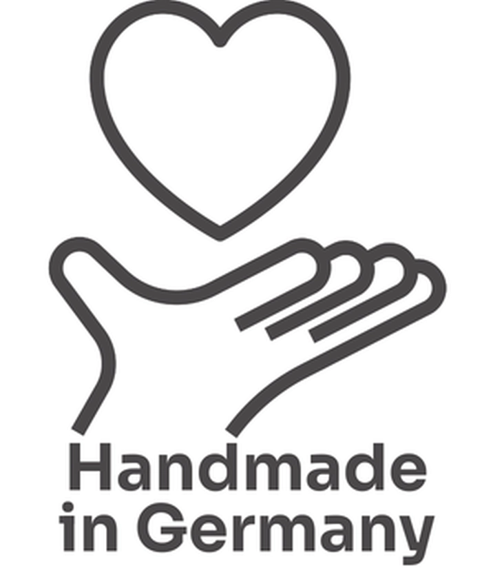 Hand made mit Text