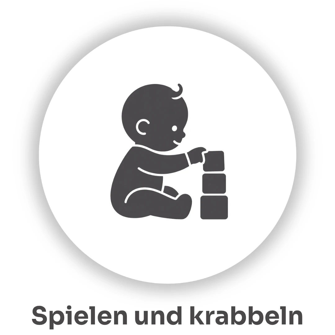 Spielen und Krabbeln