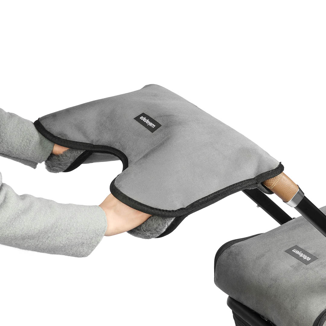 Merino Handwärmer "Grigio"