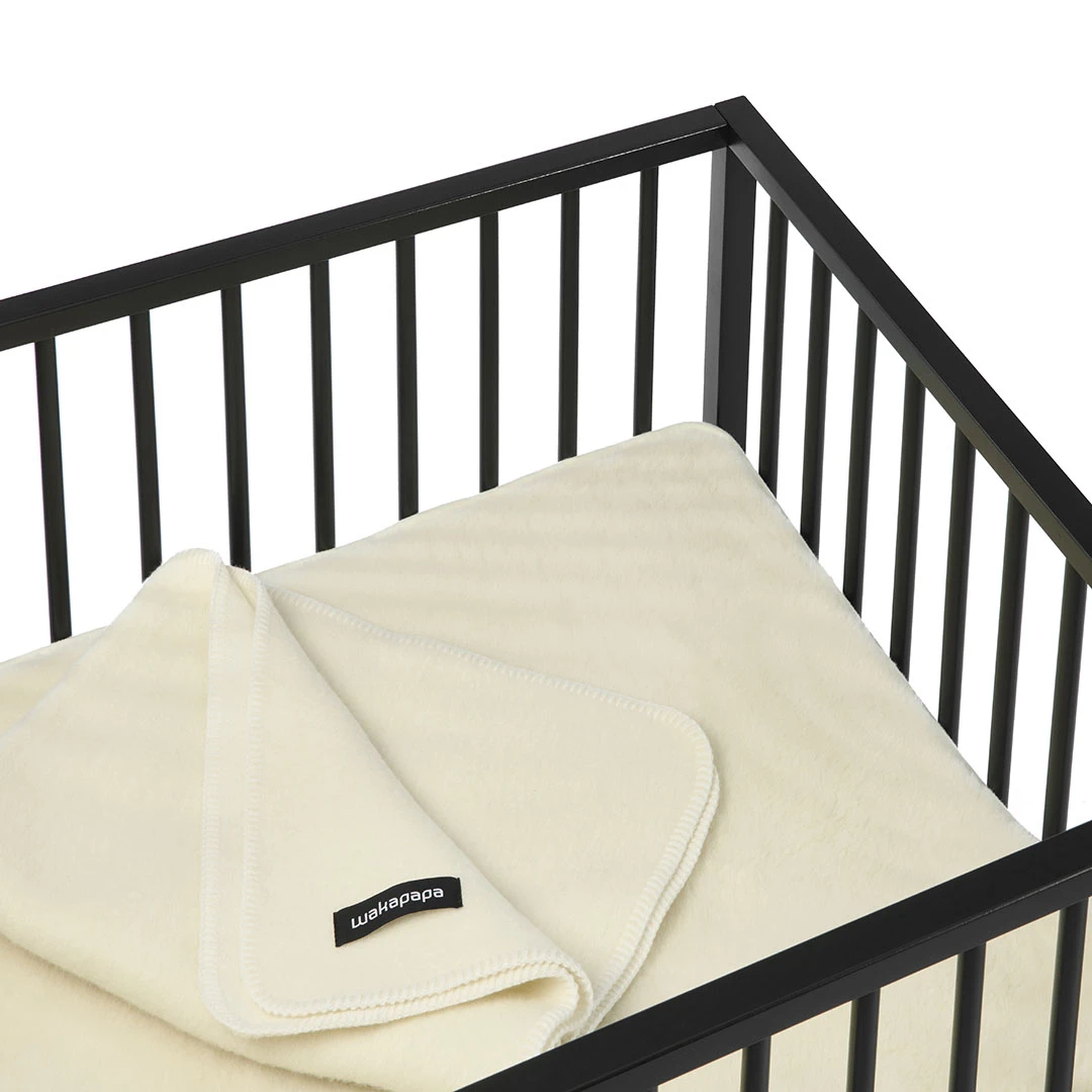 Merino Wollfleece Decke "Naturale"