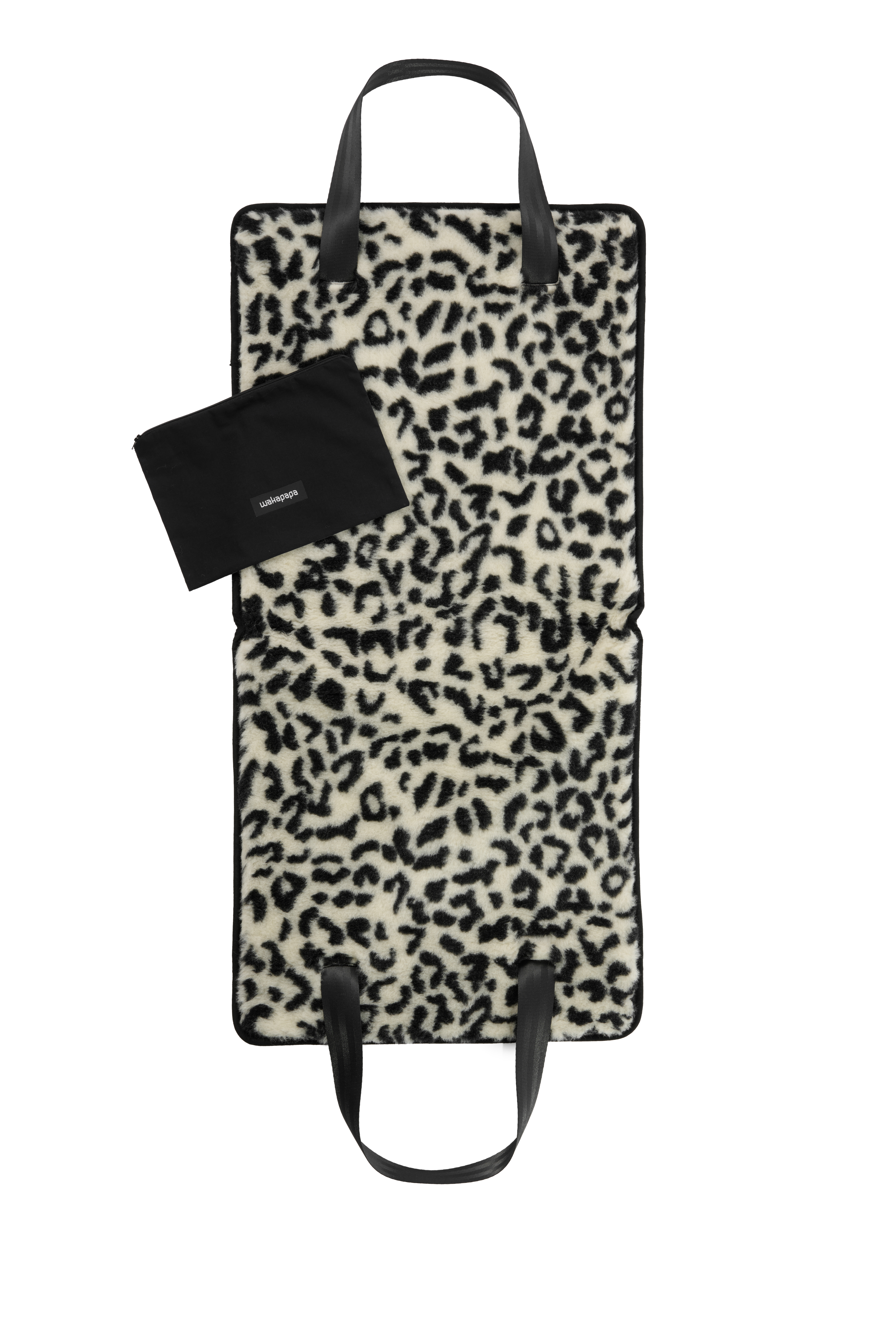 Merino Wickeltasche "Nero"