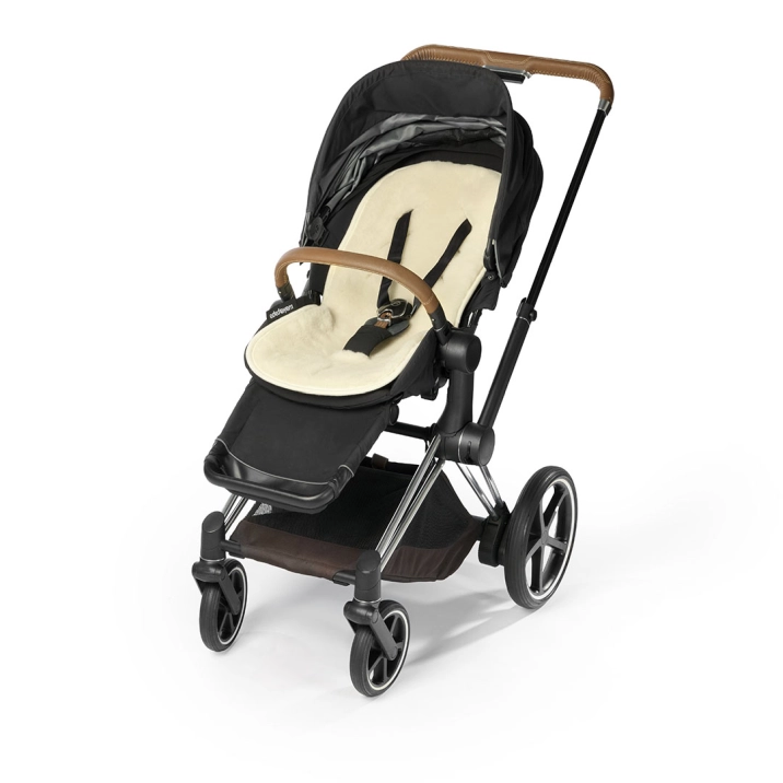 Merino Universaleinlage "Eleganza" - Naturweiß  2.0