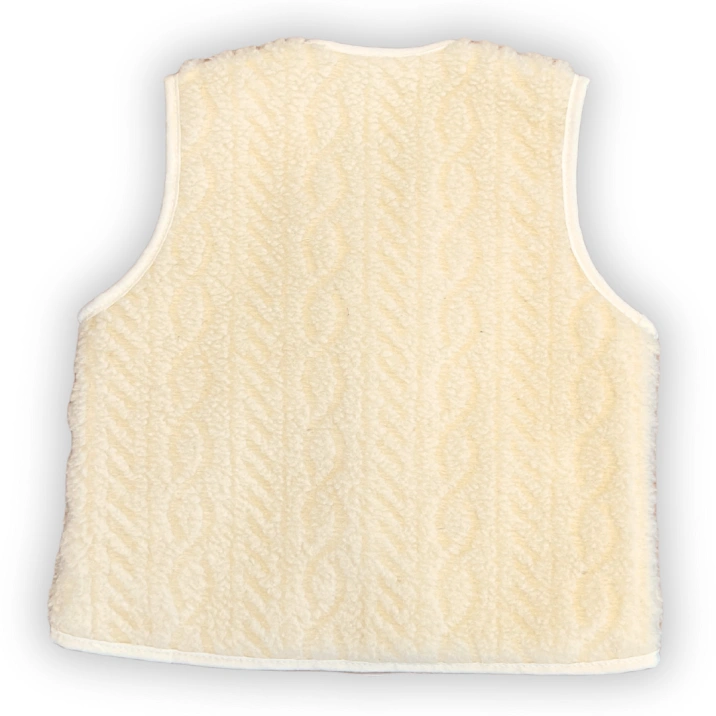 Merino woolvest for babys & kids "Braid"