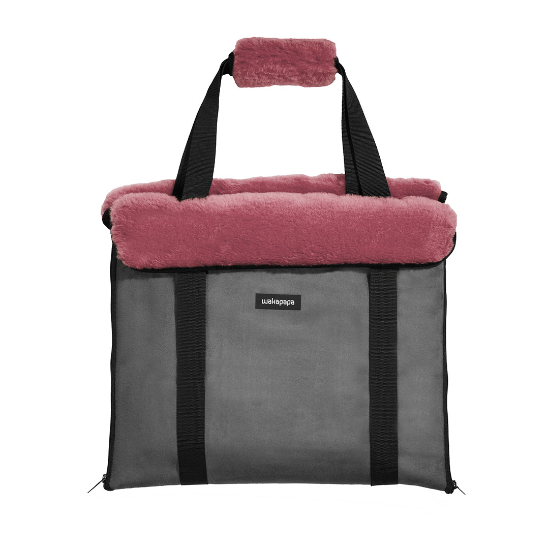 Merino Wickeltasche "Grigio"